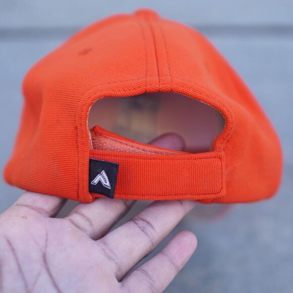 Pacific Headwear Youth Minnesota Twins Baseball Cap – Orange Performance Hat - Picture 8 of 9